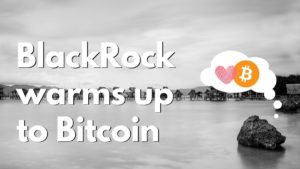 BlackRock warms up to bitcoin