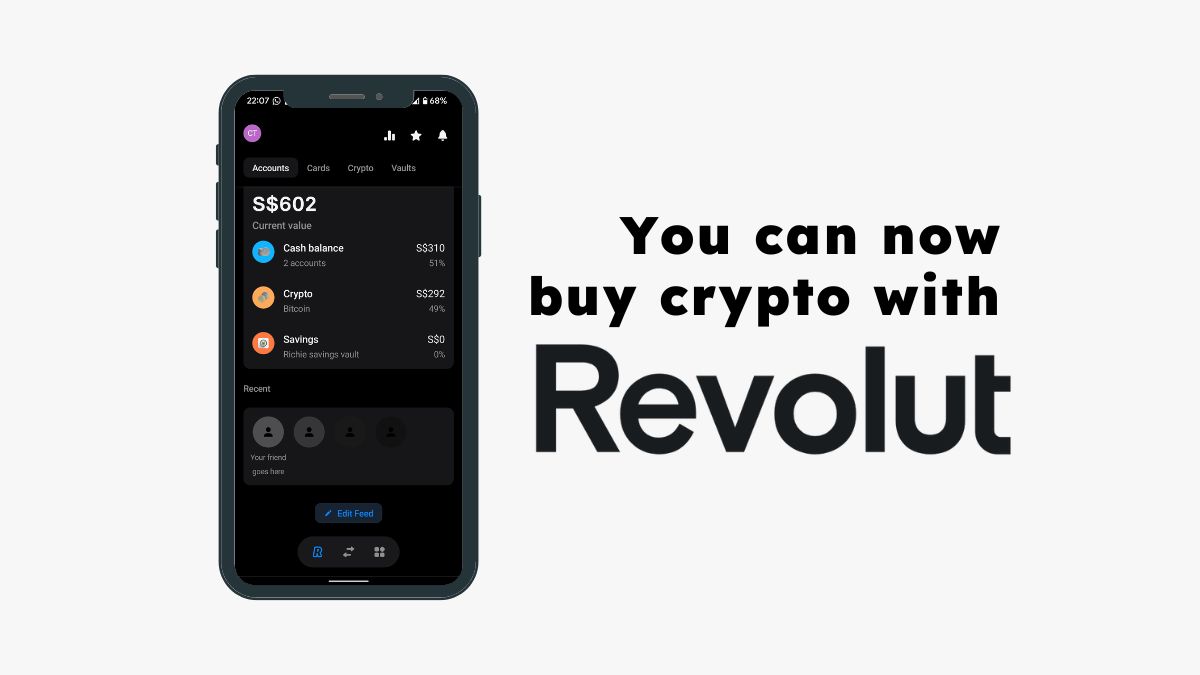 You can now buy crypto with Revolut