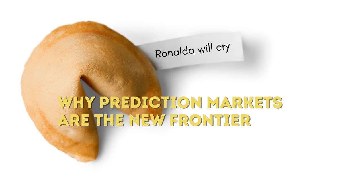 Prediction markets are the new frontier